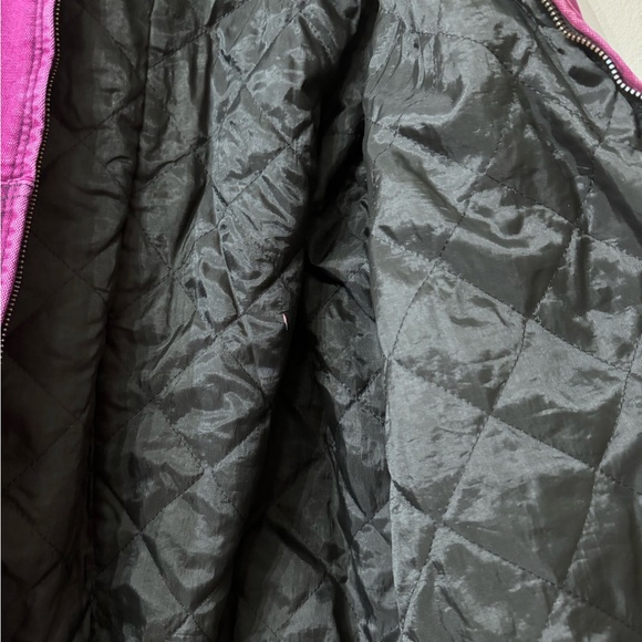 Carhartt JQ281 Quilted Nylon-Lined Sandstone Duck Active Jacket XL - Picture 4 of 7